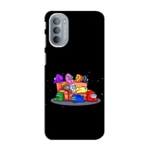 Чехол Амонг Ас для Motorola MOTO G41 (AlphaPrint) (Амонг-ас)