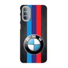 Чохол для Моторола МОТО Г41 - з принтом БМВ (AlphaPrint) (Лого BMW)