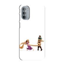 Чехол Рапунцель для Motorola MOTO G41 – Рапунцель и Флин