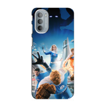 Чохол з принтом Фантастична четвірка для Motorola MOTO G41 – Герої фантастичної четвірки