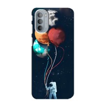 Космические Чехлы для Мото G41 (VPrint) (Планеты шарики)
