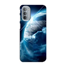 Космические Чехлы для Мото G41 (VPrint) (Земля с космоса)