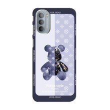 Крутые Чехлы Луи Виттон для Motorola MOTO G41 (AlphaPrint) (Медвежонок LV)