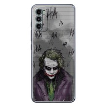 Чехлы с картинкой Джокера на Motorola MOTO G42 – Joker клоун