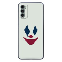 Чехлы с картинкой Джокера на Motorola MOTO G42 (Лицо Джокера)