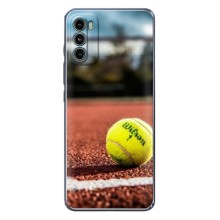 Чехлы с принтом Спортивная тематика для Motorola MOTO G42 (Теннисный корт)