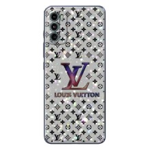 Чохол Стиль Louis Vuitton на Motorola MOTO G42 – Яскравий LV
