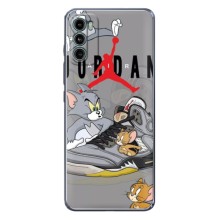 Силиконовый Чехол Nike Air Jordan на Мото Джи 42 (Air Jordan)