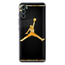 Силиконовый Чехол Nike Air Jordan на Мото Джи 42 (Джордан 23)