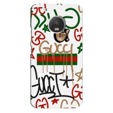Брендновые Чехлы для Motorola MOTO G5 Plus - (PREMIUMPrint) (Стиль GUUCI)