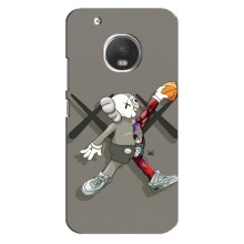 Чехлы для Motorola MOTO G5 Plus - Bearbrick Louis Vuitton (PREMIUMPrint) (Беарбрик Джордан)