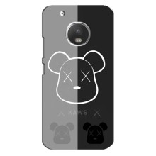 Чехлы для Motorola MOTO G5 Plus - Bearbrick Louis Vuitton (PREMIUMPrint) (БеарБрик глаза)