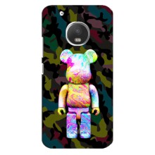 Чехлы для Motorola MOTO G5 Plus - Bearbrick Louis Vuitton (PREMIUMPrint) (Яркий Bearbrick)