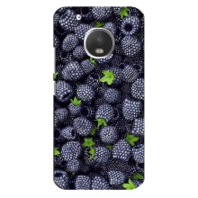 Чехлы с Фруктами для Motorola MOTO G5 Plus (VPrint) (Ежевика)
