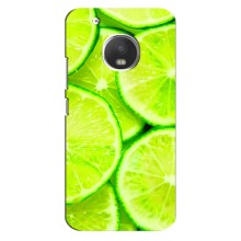 Чехлы с Фруктами для Motorola MOTO G5 Plus (VPrint) (Лайм)