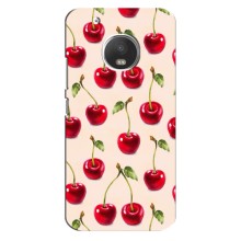 Чехлы с Фруктами для Motorola MOTO G5 Plus (VPrint) (Вишня)