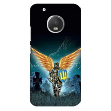 Чехлы с картинкой ЗСУ для Motorola MOTO G5 Plus (AlphaPrint) (Солдат ЗСУ)