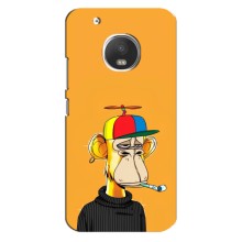 Чехлы с Обезьянами NFT для Motorola MOTO G5 Plus (AlphaPrint) (Скучающая Обезьяна NFT)
