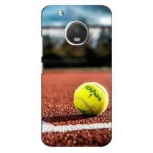 Чехлы с принтом Спортивная тематика для Motorola Moto G5 Plus (Теннисный корт)
