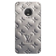 Текстурный Чехол Louis Vuitton для Мото Джи 5 Плюс – Бежевый ЛВ