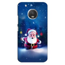Чехлы на Новый Год Motorola MOTO G5 – Маленький Дед Мороз