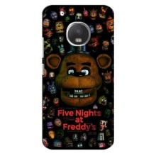 Чехлы Пять ночей с Фредди для Мото Джи 5 (Freddy)