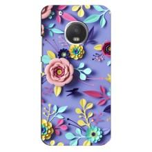 Чохли з квітами для Motorola MOTO G5 (VPrint) (Дизайн квітів)