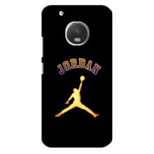 Чохли для Motorola MOTO G5 - з картинкою JORDAN (AlphaPrint) (Jordan Gold)