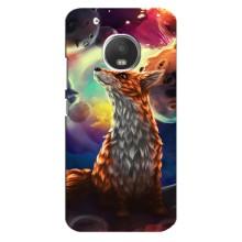 Чохли з картинкою Лисичка для Motorola MOTO G5 (VPrint) (Лисичка в космосі)