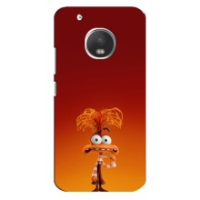 Чехол Головоломка для Motorola MOTO G5 - (AlphaPrint) (Тревожность)