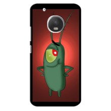 Чехол с картинкой "Одноглазый Планктон" на Motorola Moto G5 (Стильный Планктон)