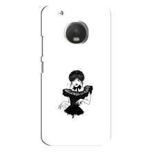 Чохли Венсдей на Motorola MOTO G5 Уенсдей (AlphaPrint) (танець Венздей)