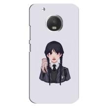 Чохли Венсдей на Motorola MOTO G5 Уенсдей (AlphaPrint) (Венздей і Річ)