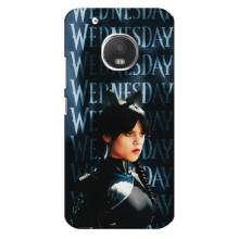 Чохли Венсдей на Motorola MOTO G5 Уенсдей (AlphaPrint) (Венздей кішка)