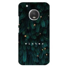 Новогодние, Праздничные Чехлы для Motorola MOTO G5 - 2024 год (Winter)