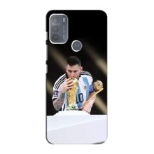 Чехлы Лео Месси Аргентина для Motorola MOTO G50 (Кубок Мира)
