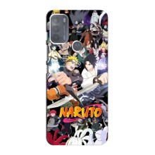 Купить Чехлы на телефон с принтом Anime для Мото джи 50 (Наруто постер)