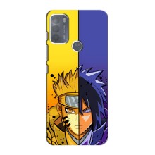 Купить Чехлы на телефон с принтом Anime для Мото джи 50 (Naruto Vs Sasuke)