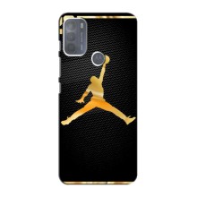 Силиконовый Чехол Nike Air Jordan на Мото джи 50 (Джордан 23)