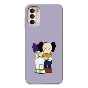 Чохли для Motorola MOTO G52 - Bearbrick Louis Vuitton (PREMIUMPrint)