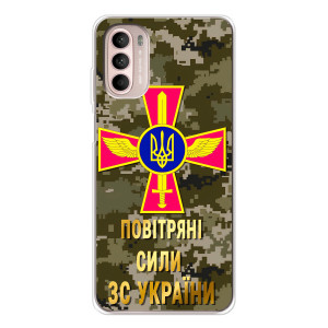 Чехлы на военную тематику для Motorola MOTO G52 – ВС ЗСУ