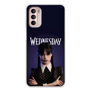 Чехлы с принтом Уэнсдей на Motorola MOTO G52 – Wednesdey