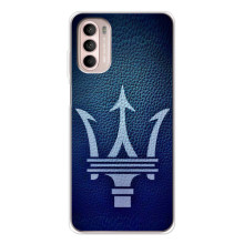Чехлы с тематикой "Крутые машины" на Motorola MOTO G52 (Лого Maserati)