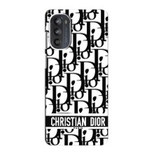 Чехол (Dior, Prada, YSL, Chanel) для Motorola MOTO G52 – Christian Dior