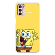 Чехол Губка Боб для Мото Джи 52 (Губка Боб)