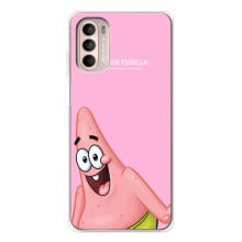 Чехол Губка Боб для Мото Джи 52 (Персонаж Патрик)