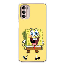 Чехол Губка Боб для Мото Джи 52 (Веселый Спанч Боб)