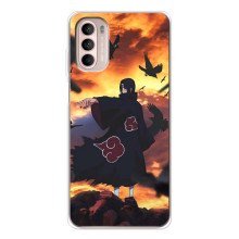 Чехол Итачи Учиха дляМото Джи 52 (AlphaPrint) – Итачи с воронами