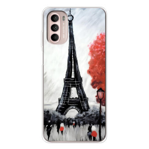 Чохол Ейфелева Вежа Motorola MOTO G52 - (AlphaPrint)