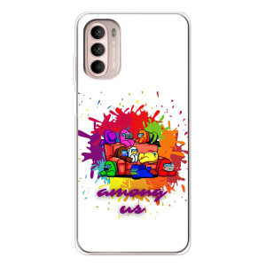 Чохли Амонг Ас для Motorola MOTO G52 (AlphaPrint)